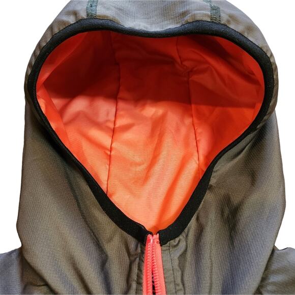 Umbro jacket windbreaker with hood gray size S - Picture 5 of 9